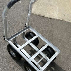 【未使用品】アルミカート  シンセイ アルミハウスカー TC4525AL 10インチタイヤの画像