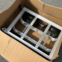 【未使用品】アルミカート  シンセイ アルミハウスカー TC4525AL 10インチタイヤの画像