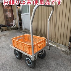 【未使用品】アルミカート  シンセイ アルミハウスカー TC4525AL 10インチタイヤの画像