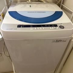 【値下げ】 SHARP 5.5kg 洗濯機 ES-GE55P