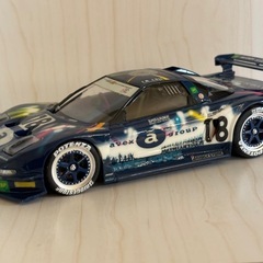 田宮1/24 avex 童夢無限 NSX 完成品（一部破損）