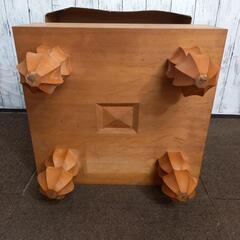 碁盤 碁石 セット 42cm×45cm×14.5cm(厚み)高さ27㎝ 脚付き へそ付き   no2
の画像