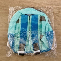 【新品未使用】ベイビーパーク　リュックサック　水色の画像