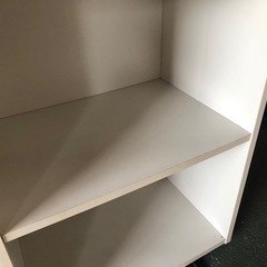 【終了】
三段ボックス　白　中古