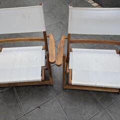 ニトリ　折りたたみチェア　２脚