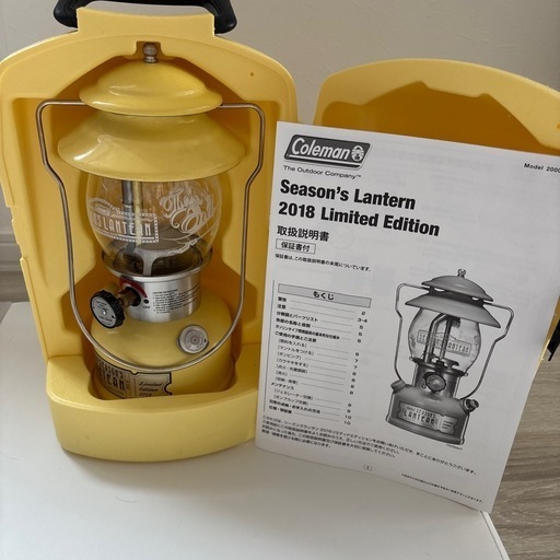 新品・未使用】コールマン シーズンズランタン2018 (mii) 真駒内の  