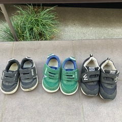 子ども靴3点まとめて。おまけも。