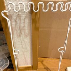 ★無料★ レジ袋スタンド タワー(ホワイト) 折りたたみ