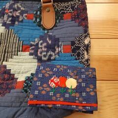 手作り　バッグ　ティッシュケース　の画像
