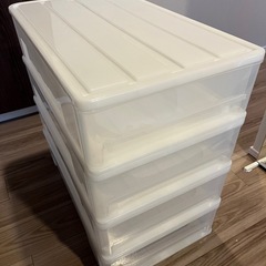 衣装ケース　収納ケース　天馬　4つセットの画像