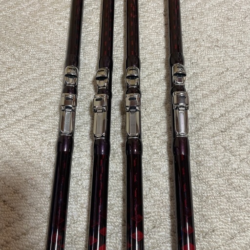 美品シマノ サーフリーダー 405 CX-T 7点Kガイド 4本セット
