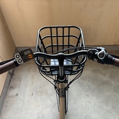Panasonic電動アシスト自転車グリッターマットベージュの画像