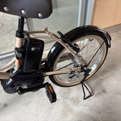 Panasonic電動アシスト自転車グリッターマットベージュの画像