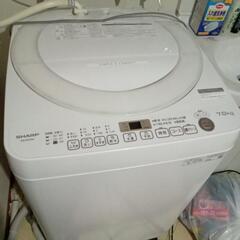 シャープ　全自動電気洗濯機　2020年製　7kg