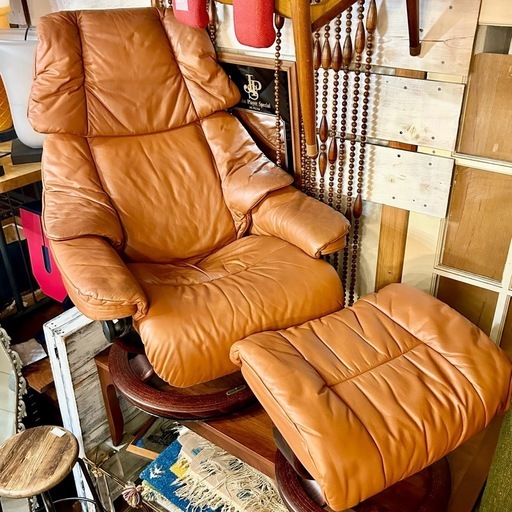 EKORNES/エコーネス「Reno/レノ」Sサイズ 本革リクライニングチェア EKORNES/エコーネス「Reno/レノ」Sサイズ 本革リクライニングチェア