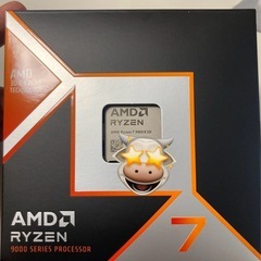 日本正規代理店購入保証書付[美品]Ryzen 7 9800X3D (おじ) 草津