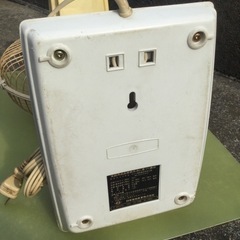 動作品 昭和レトロ 日栄電機 NF223 すずかけ ピンク 羽根直径23cm 卓上・壁掛け扇風機 アンティーク 当時物の画像