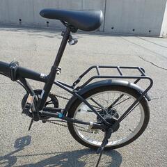 trailer 折りたたみ自転車 カゴ、ライト付き の画像