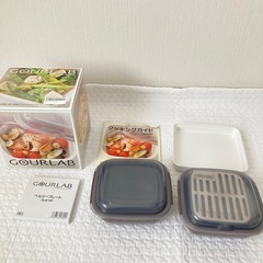 【未使用品】iwatani グルラボ ◆ レンジ調理 マルチクッキングカプセル GOURLABの画像