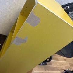 カラーボックスブルー、イエローの画像