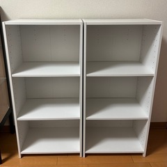 カラーボックス 白 (各500円)の画像