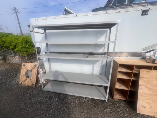 大容量スチールラック　引き取り限定　