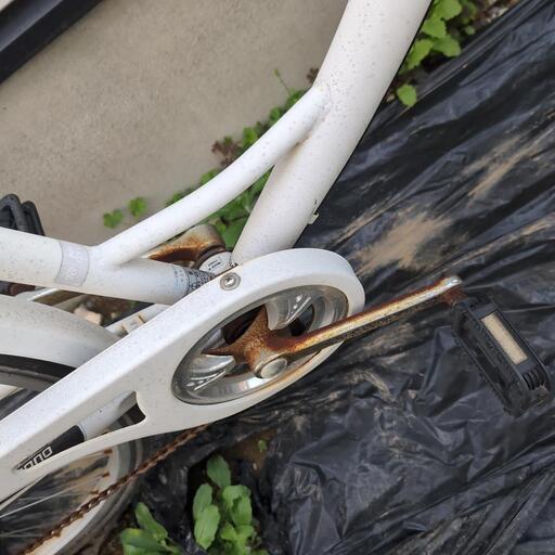 自転車26インチ (k) 宇都宮の折りたたみ自転車の中古あげます