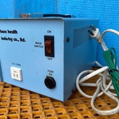 原ヘルス工業　電源変換器  入力100V 50/60Hz 出力 DC12V最大10A消費電力300w 出力DC24v 混浴機　コンバーター　電源ユニット　バブルスター 宮崎の画像
