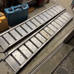 長谷川工業　アルミブリッジ　HBBN-240-30-1.2 積載重量1200キロ　ラダーの画像