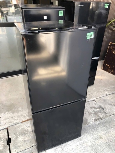 NO B118  ?福岡市内配送設置無料✨?106L 2ドア冷蔵庫 小さい ニトリ NTR-106BK 2022年製 ブラック 単身用