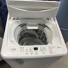 2021年製ヤマダ電機　全自動洗濯機6kg/1〜3名目安/配送設置可能の画像