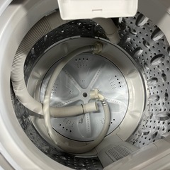 2021年製ヤマダ電機　全自動洗濯機6kg/1〜3名目安/配送設置可能の画像