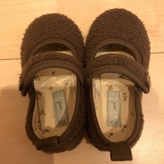 もこもこシューズ　子供靴　15cmの画像