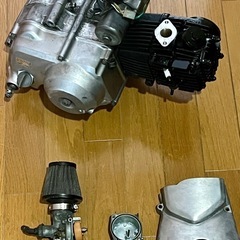 カブエンジン4速キタコ75cc新品ピストン✨おまけ90マニホール...
