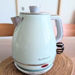 電気ケトル ミントグリーン1L