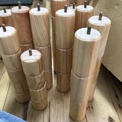 工作用品、ベッド脚の画像