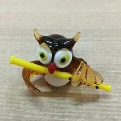 0418-080 フクロウ置き物
