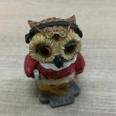 0418-076 フクロウ置き物