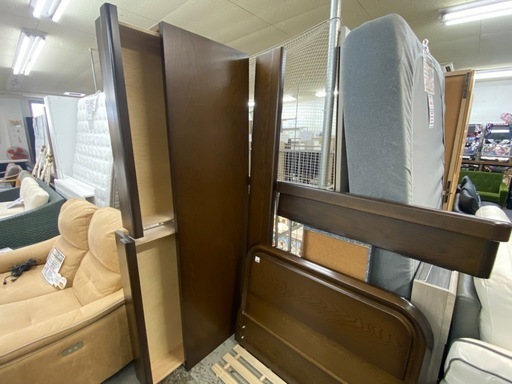 【愛品館 江戸川店 】 引き出し付き シングルベッド FranceBed（フランスベッド）