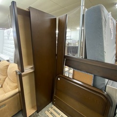 【愛品館 江戸川店 】 引き出し付き シングルベッド FranceBed（フランスベッド）の画像