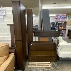 【愛品館 江戸川店 】 引き出し付き シングルベッド FranceBed（フランスベッド）の画像