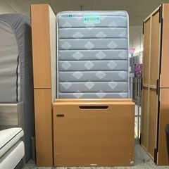 【愛品館 江戸川店 】 引き出し付き シングルベッド Franc...