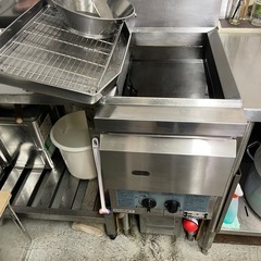 業務用　ガスフライヤー　都市ガス用　