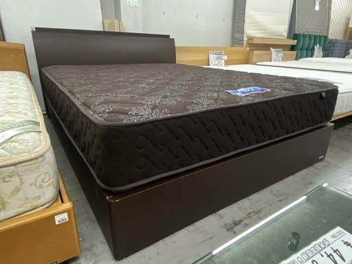 【愛品館 江戸川店 】引き出し付き ワイドダブルベッド TOKYO BED（東京ベッド）