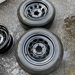レイズTE37V 2324 15インチ8J 25 PCD100 4穴4本 (しげ) 八瀬