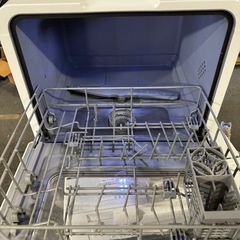 MAXZEN マクスゼン JDW03BS01 食器洗い乾燥機 2022年製 ホワイト ピンク ピンクゴールドの画像