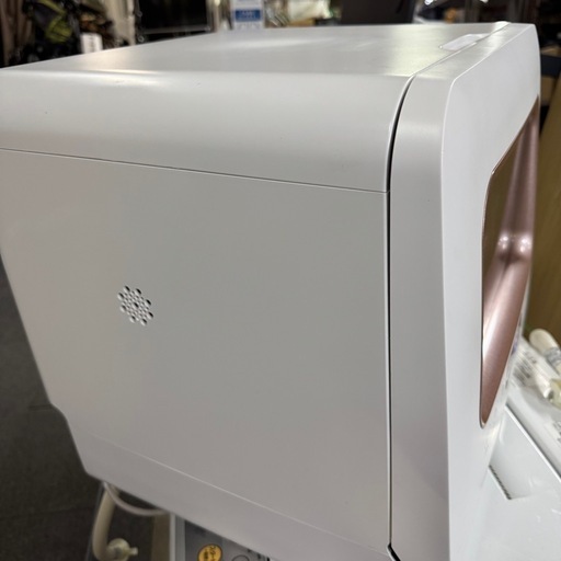 MAXZEN マクスゼン JDW03BS01 食器洗い乾燥機 2022年製 ホワイト ピンク ピンクゴールド