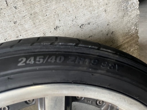 車のパーツ 19inch