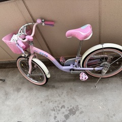 (決まりました)子供
の自転車