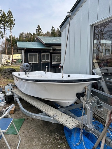 ボート　ヤマハ　15馬力12ft 　青森県　八戸市